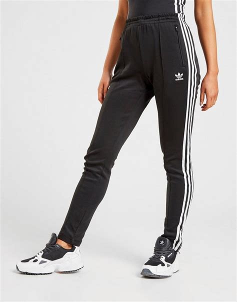 zwarte dames adidas broek